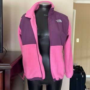 Pink and Purple North Face Jacket
